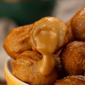 Churro Bites w/ Dulce de Leche