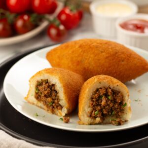 Yucca, Beef & Bacon Ball