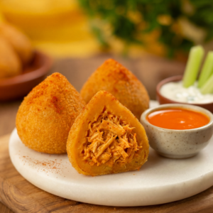 Buffalo Chicken Coxinha